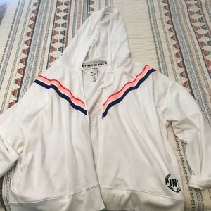 VS PINK zip up hoodie